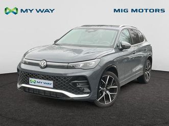 volkswagen tiguan full r-line 1.5 tsi (150 pk) automaat /// inklapbare trekhaak /// 360° camera /// elektrische kofferklep /// massagezetels voora