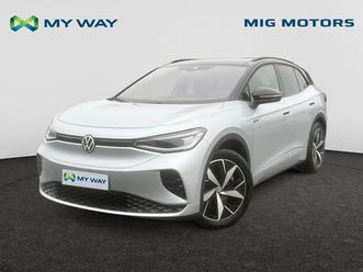 volkswagen id.4 gtx 77 kwh 4motion 220kw (299 pk) /// inklapbare trekhaak /// 360° camera /// panoramadak /// elektrische koffer ///