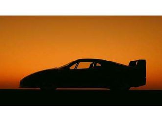 1992 ferrari f40 rouge manuel conduite à droite in royaum...