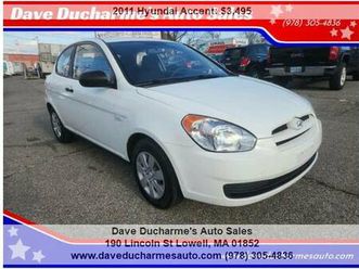 2011 hyundai accent gl *manual transmission*