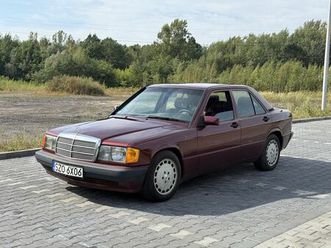 mercedes-benz 190e w201 avantgarde rosso, limitowana edycja, automat jastrzębie-zdrój • olx.pl
