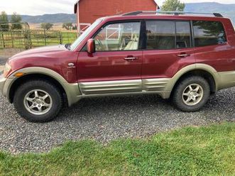 reduced price mitsubishi montero limited 4x4