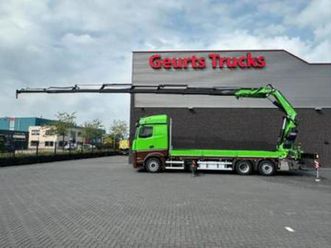 mercedes-benz actros 2545 6x2 openlaadbak met fassi f545ra.2 — vrachtwagens — marktplaats