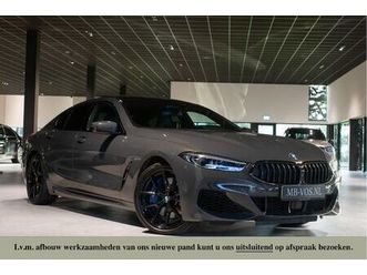 bmw 8-serie gran coupé - 840i xdrive high executive dravit grey|carbon|achterassturing|performance stoelen|acc|hk s