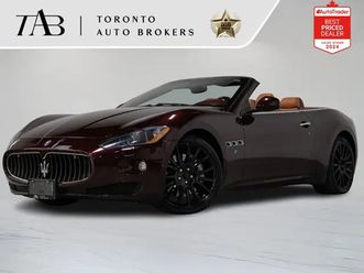 2011 maserati granturismo convertible convertible