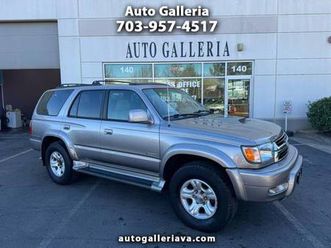 2002 toyota 4runner sr5 4wd