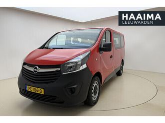 opel vivaro combi 1.6 cdti l1h1 biturbo ecoflex 9 persoons | navigatie | airco | bluetooth | cruise control | weinig kilometers | armsteunen | parkeersensoren