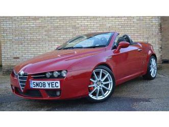 2008 alfa romeo spider rouge manuel, 6 vitesses conduite...