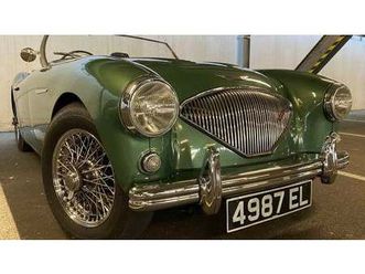1955 austin-healey 100/4 vert foncé manuel, 5 vitesses co...
