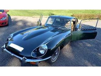 1969 jaguar e-type vert automatique, 4 vitesses conduite...