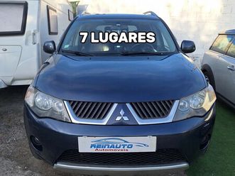 mitsubishi outlander 2.0 di-d 4x4 140 cv de 7 lugares (jeep) nacional setembro/07