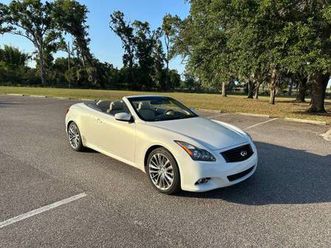 infiniti g37 convertible 77k miles auto