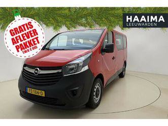 opel vivaro combi 1.6 cdti l1h1 biturbo ecoflex 9 persoons | navigatie | airco | bluetooth | cruise control | weinig kilometers | armsteunen | parkeersensoren