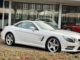 mercedes-benz sl 500 edition 1 amg|camera|nieuwstaat!|h&k|blindspot|airscarf|parelmoer wit