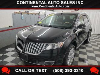 used 2014 lincoln mkx base
