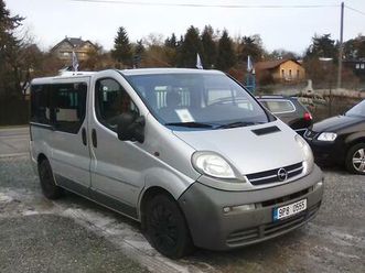 opel vivaro 1.9 cdti tour, závěs na 2000kg