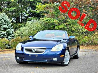 2003 lexus sc 430 hard top convertible