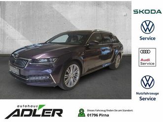 skoda superb combi l&k 2,0 tdi dsg belüftete sitze nav