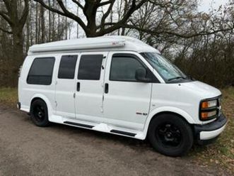 gmc savana 5.7 v8 camper van in zeer mooie staat — bestelauto's — marktplaats