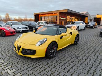 alfa romeo 4c spider '2016 yellow #new car condition #only 8042 km !