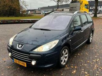 peugeot 307 1.6 16v xr break 2008 blauw — peugeot — marktplaats