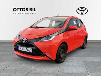 toyota aygo 5-dörrar 1.0 vvt-i manuell, 69hk - x-play touch / v-hjul, mok