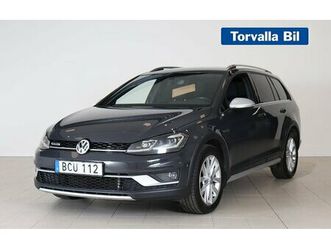 volkswagen golf alltrack 2.0 tdi 4motion värm drag cockpit