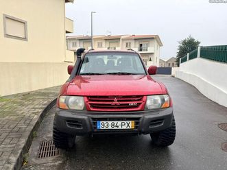 mitsubishi pajero 3.2 di-d gls julho/00
