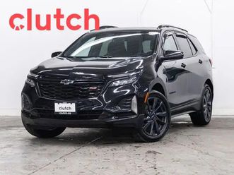 2024 chevrolet equinox rs awd w/apple carplay & android auto, he