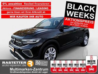 volkswagen t-cross tsi dsg life matrix+kamera+acc+keyless+c