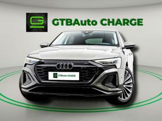 audi q8 e-tron sportback 55 s line black