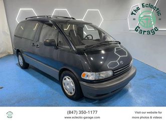 1995 toyota previa dx supercharged minivan 3d