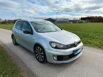 volkswagen golf vi 2.0 tdi gtd leder,led,eu5,ahk,