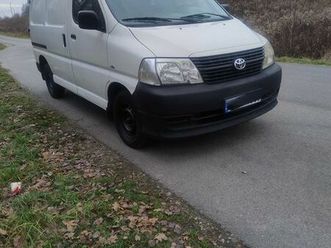 toyota hiace stan bdb, klima 1 wl z salonu pl żyrardów • olx.pl