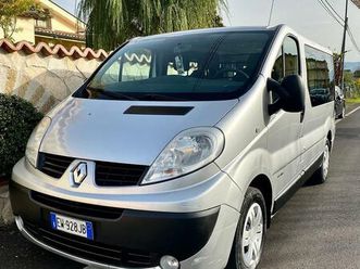 renault trafic pulmino 6 posti autocarro, euro 5b