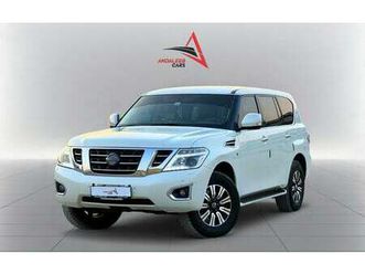 nissan patrol se platinum 4.0l 2018 | gcc specs | aed 1,430 per month