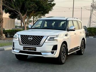 nissan patrol le platinum 5.6l 2024 nissan patrol le v8 platinum, dealer warranty, gcc specifications