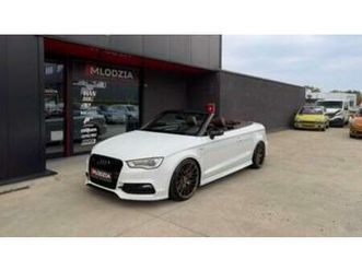 ② audi a3 cabrio black edition tuned vmaxx + 19“ jr38 — audi — 2ememain