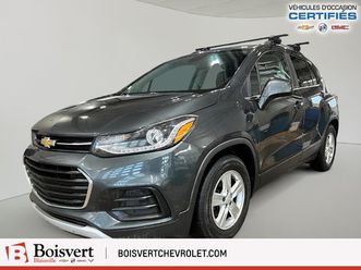 chevrolet trax 2018 1lt/toit/jantes/demarreur/camera/certifier