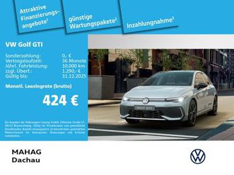 volkswagen golf viii gti 2.0 tsi blackstyle led+ navi pano