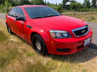 2012 chevy caprice police pckg-red hot