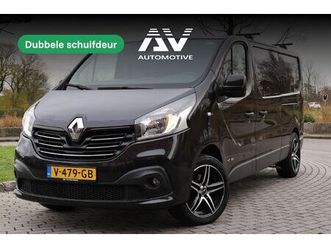 renault trafic - 1.6 dci l2h1 dc luxe | l+r schuifdeur | dubbel cabine | navigatie | pdc | airco | cruise c