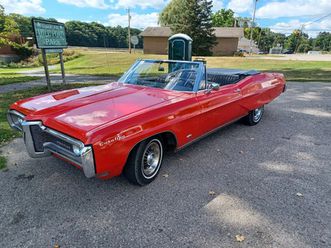 1968 pontiac catalina convertible, power steering, power brakes, dual exhaust