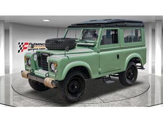 1973 land rover series iii defender safari edition a vendre