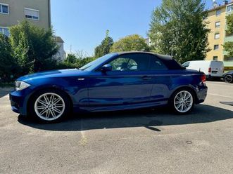 bmw 120d cabrio m-paket/m-sportfahrwerk/ soundpaket