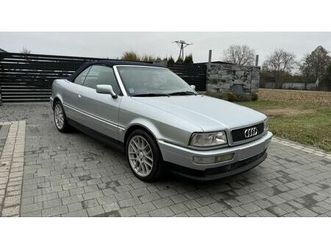 audi 80 cabeio cabriolet 2.6v6 klima s2 soczewki serwis lublin • olx.pl