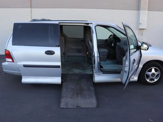 2002 ford windstar handicap wheelchair side entry van