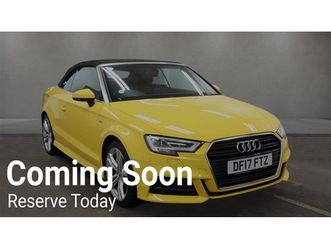 1.6 tdi s line convertible 2dr diesel manual euro 6 (start/stop) (110 ps)