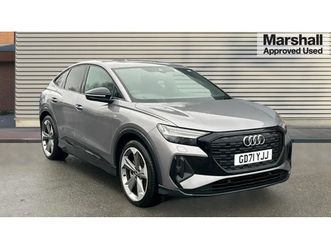 2022 audi q4 e-tron sportback 220kw 50 quattro 82.77kwh vorsprung 5dr auto