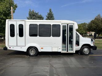 2015 ford e-series van 14 passenger shuttle bus